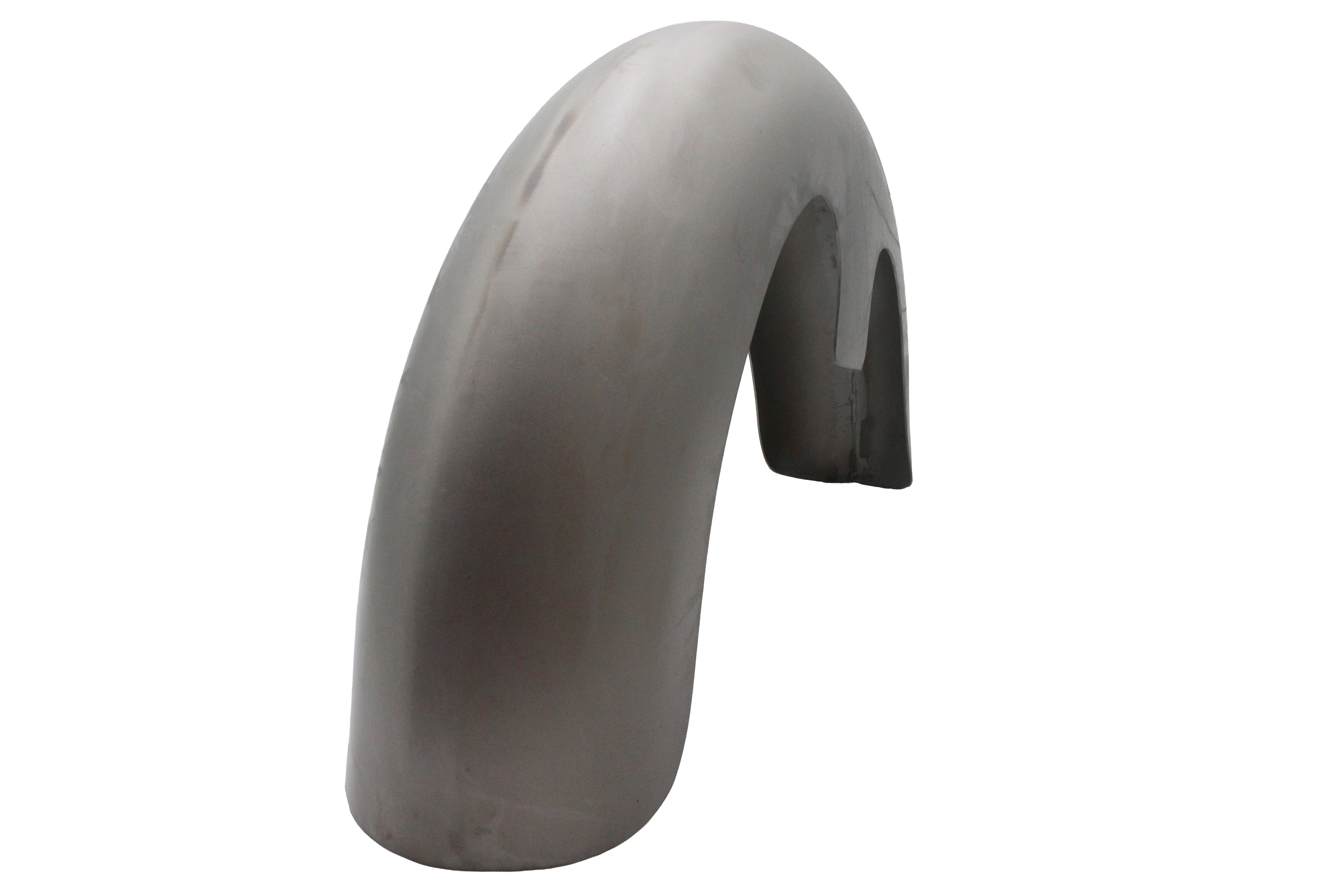 Wrap around 21" front fender raw steel for Harley-Davidson