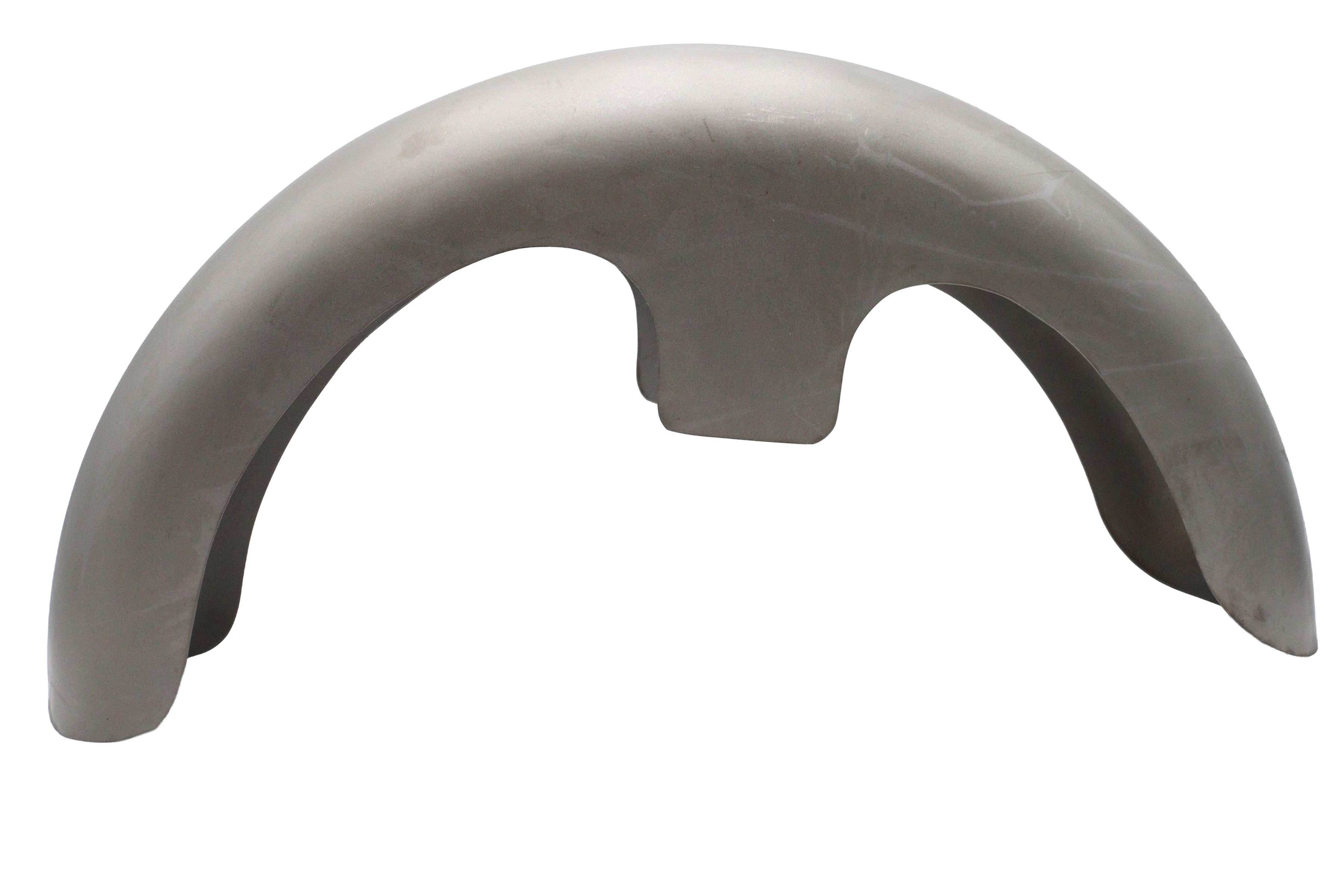 Wrap around 21" front fender raw steel for Harley-Davidson