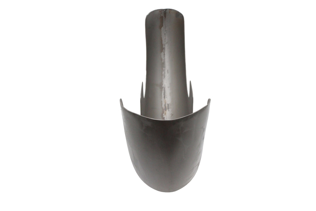 Wrap around 21" front fender raw steel for Harley-Davidson