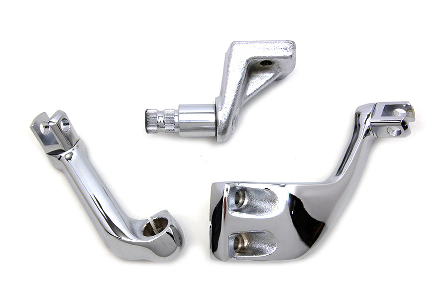 Driver footpeg mount set for Harley-Davidson FXR 1981-1994