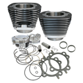 S&S Cycle 99-06 BT 97in Big Bore Cylinder Kit - Wrinkle Black