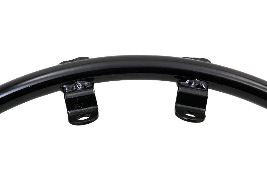 Black rear engine guard frame bar for Harley-Davidson 1936-1957