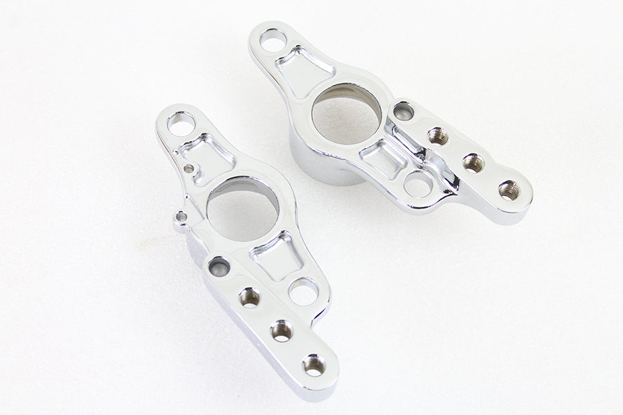 Rear Frame Fork Brackets Chrome For Harley-Davidson Touring 2007-2008