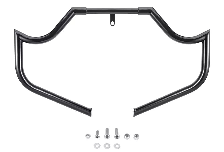 Black engine guard for Harley-Davidson Softail Fat Boy & Breakout