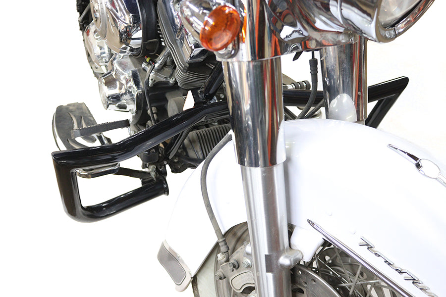 Mini Monkey Engine Guard Black For Harley-Davidson Touring