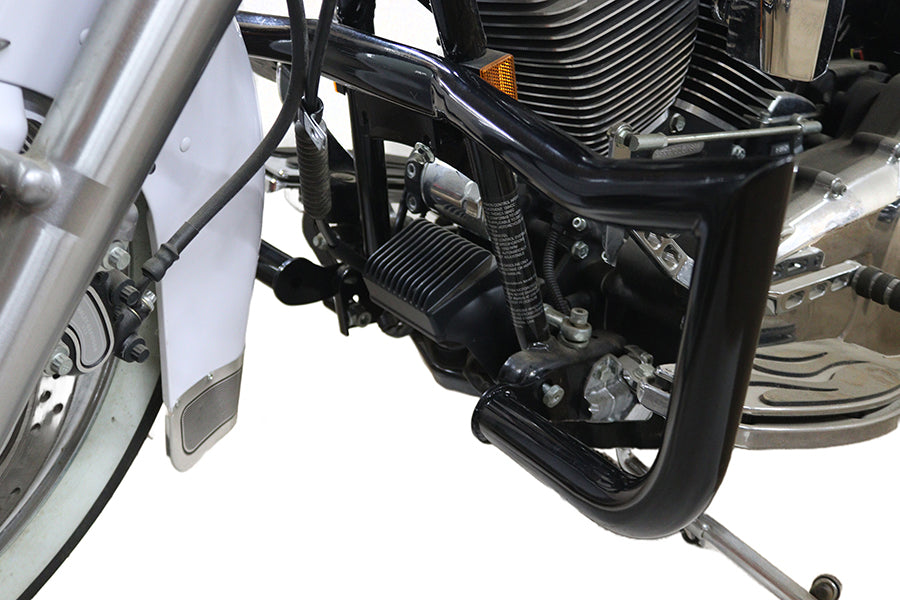 Mini Monkey Engine Guard Black For Harley-Davidson Touring