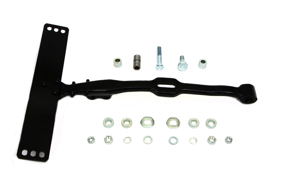 Black replica seat T support for Harley-Davidson 1941-1964
