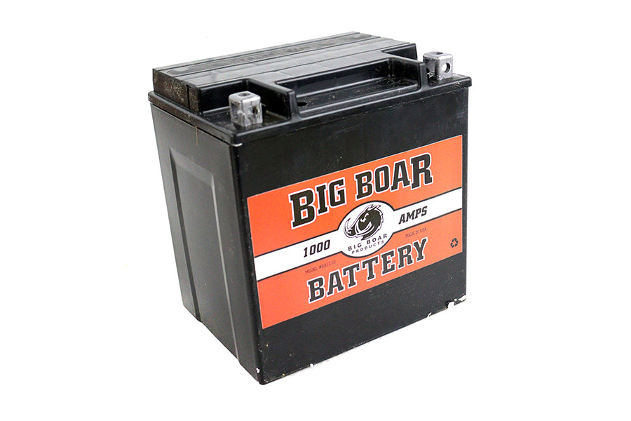 Big Boar Battery 1000 Amps Sealed Maintenance Free For Harley-Davidson Touring