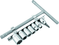 BikeMaster 3/8in Drive T-handle Set (8mm/10mm/12mm/13mm/14mm/17mm/#2 Phillips)