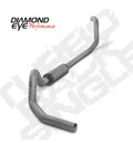 Diamond Eye KIT 4in TB SGL AL: 00-03 FORD 7.3L E-SERIES VAN NFS W/ CARB EQUIV STDS