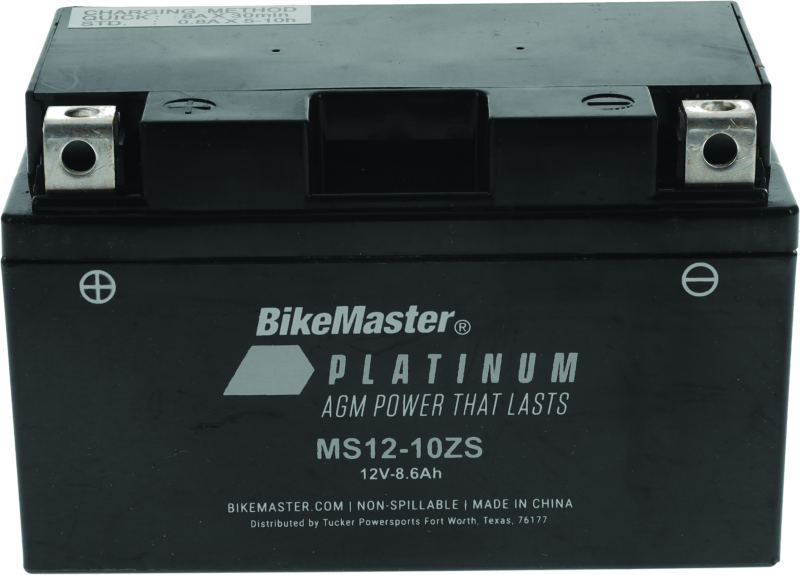 BikeMaster AGM Batterie - MS12-10ZS