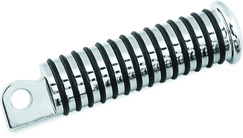 Estribera con junta tórica cromada de Bikers Choice, montaje macho, personalizada, reemplaza a HD 50901-84T