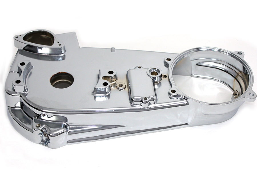 Chrome inner primary cover for Harley-Davidson Shovelhead 1970-1984