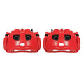 Power Stop 09-10 Dodge Ram 2500 Rear Red Calipers w/Brackets - Pair