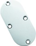 Bikers Choice 65-86 FL FX 4 Speed Chrome Inspection Cover Replaces H-D 60572-78T No Shifter Hole
