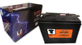 H-12 high performance sealed AGM battery for Harley-Davidson 1965-1984