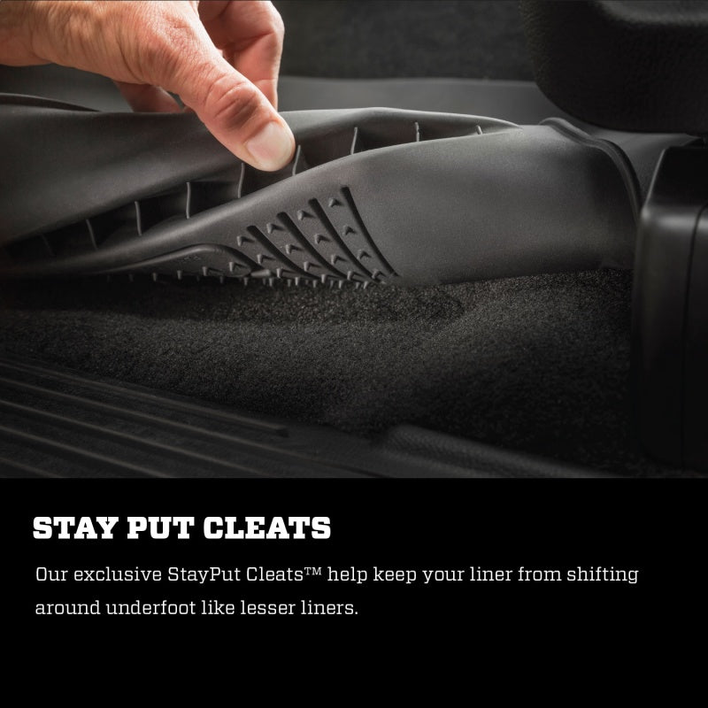 Husky Liners 12–14 Toyota Tacoma Pickup (Crew / Ext / Std Cab) X-Act Contour schwarze Bodenmatten vorne