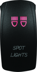 DragonFire Racing Lighted Switch Spot Light On/Off Red