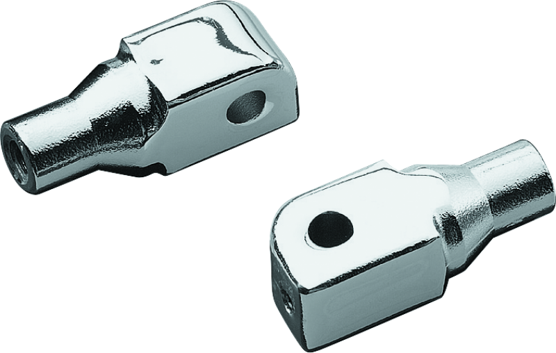 Kuryakyn Tapered Peg Adapter Honda Hinten Chrom