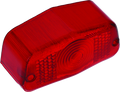 Bikers Choice Small Custom Tail Lamp Lamp Replacement Lens Lucas Style Red