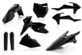 Acerbis 16-18 KTM 125-450 SX/ SX-F/ XC-F /XC Komplett-Kunststoff-Kit – Schwarz