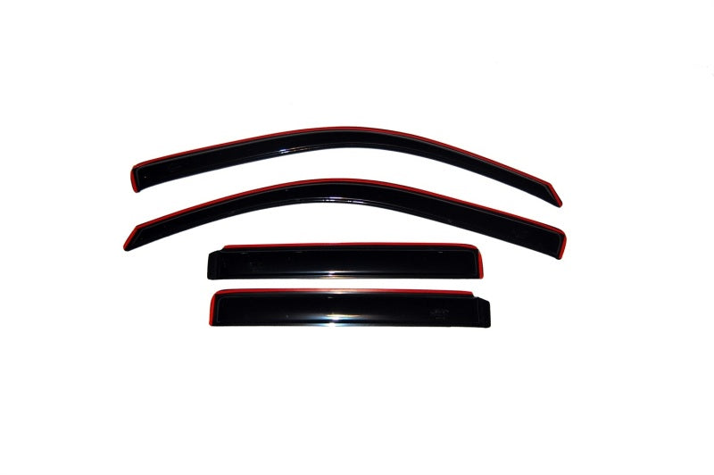 AVS 02–06 Chevy Trailblazer EXT Ventvisor In-Channel-Windabweiser für Front- und Heckscheibe, 4-teilig, getönt