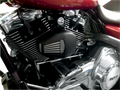 Jims Forceflow Cylinder Head Cooler Black For Harley-Davidson Twin Cam