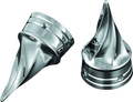 Kuryakyn Twisted Axle Caps Chrome
