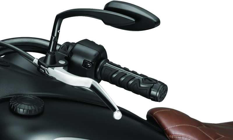 Empuñaduras de lanza Kuryakyn para espadas indias negras