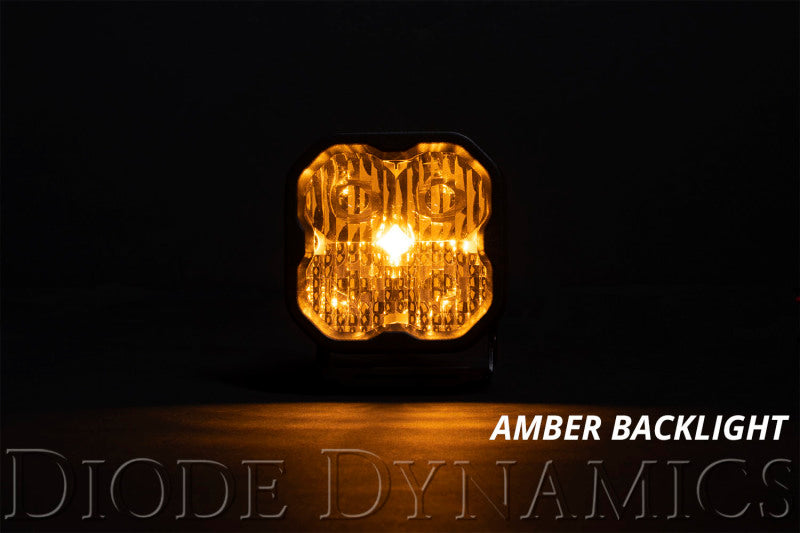 Diode Dynamics SS3 Pro ABL – Gelber SAE-Nebelstandard (Paar)