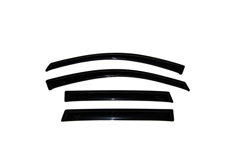 Deflectores de ventana de montaje exterior AVS 21-22 para Hyundai Elantra Ventvisor, 4 piezas, color humo