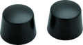 Kuryakyn Front Axle Nut Caps Satin Black