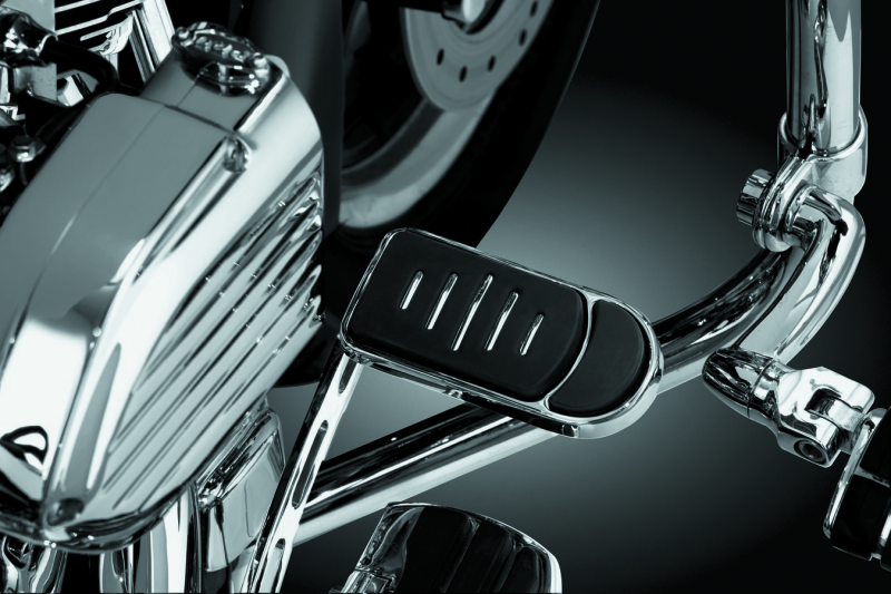 Extensión de la pastilla del pedal de freno Kuryakyn cromada