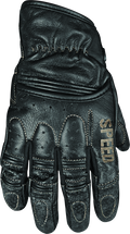 Speed and Strength Rust and Redemption Leather Gloves Black - XL