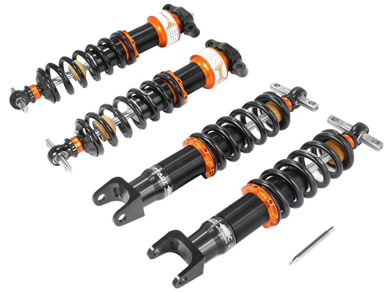 afe Control PFADT Series Featherlight Einzelverstellung Street/Track Gewindefahrwerk; Chevy Corvette 14-15