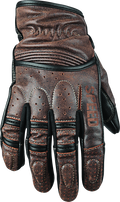 Speed and Strength Rust and Redemption Leather Gloves Brown - XL