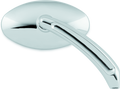 Bikers Choice 65-Up Chrome Oval Mirrors 65-Up Custom Pair