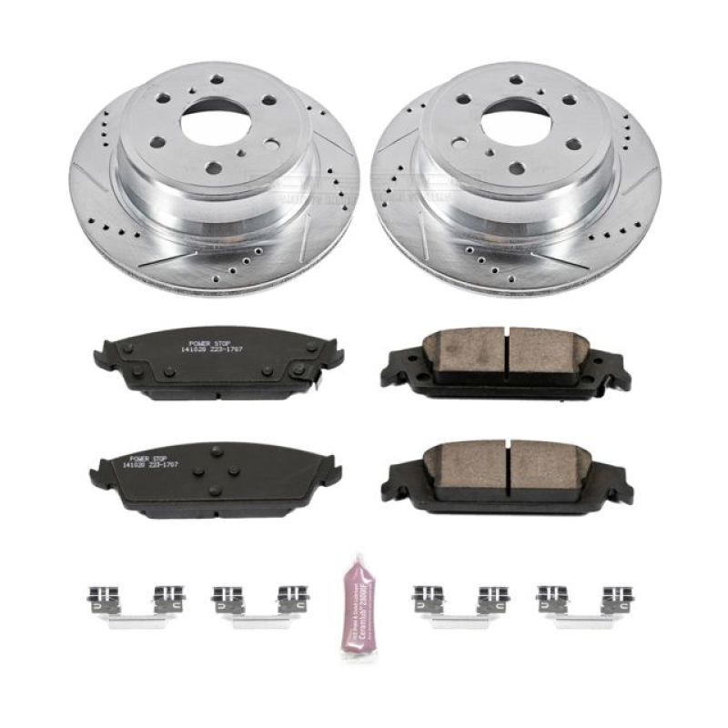 Kit de frenos traseros deportivos Z23 Evolution para Cadillac Escalade 15-19 Power Stop