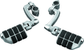 Kuryakyn Dually ISO Pegs mit 1-Zoll-Klemme, Chrom (Paar)