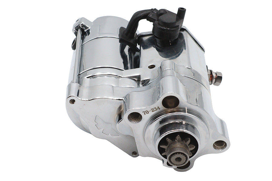 Ultima Thunder Fire starter motor chrome for Harley-Davidson Sportster