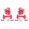 Power Stop 94-01 Acura Integra Rote Bremssättel hinten mit Halterungen - Paar