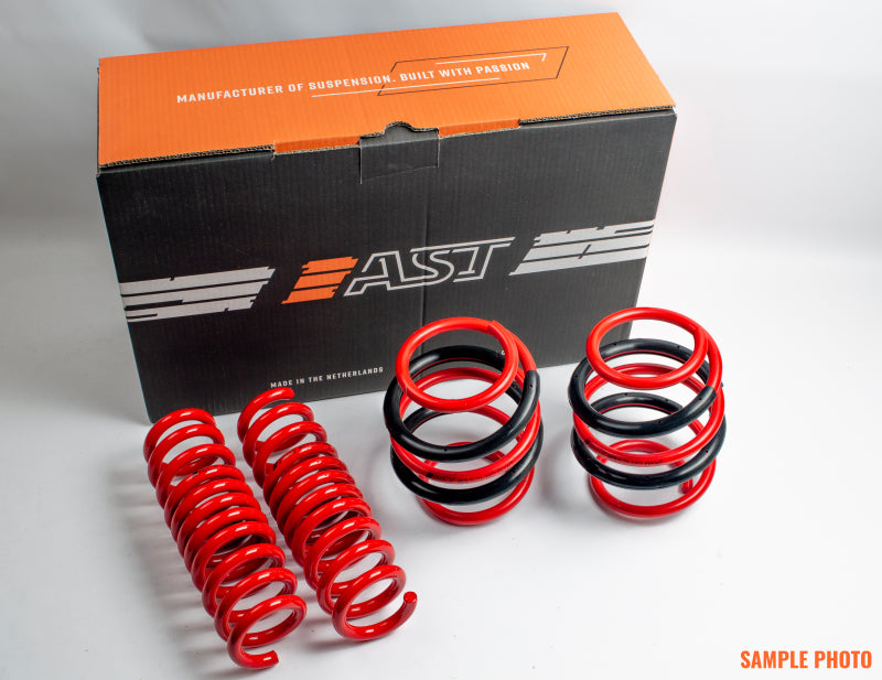 AST Suspension 2018+ Tesla Model 3 Long Range AWD Tieferlegungsfedern -25mm/25mm