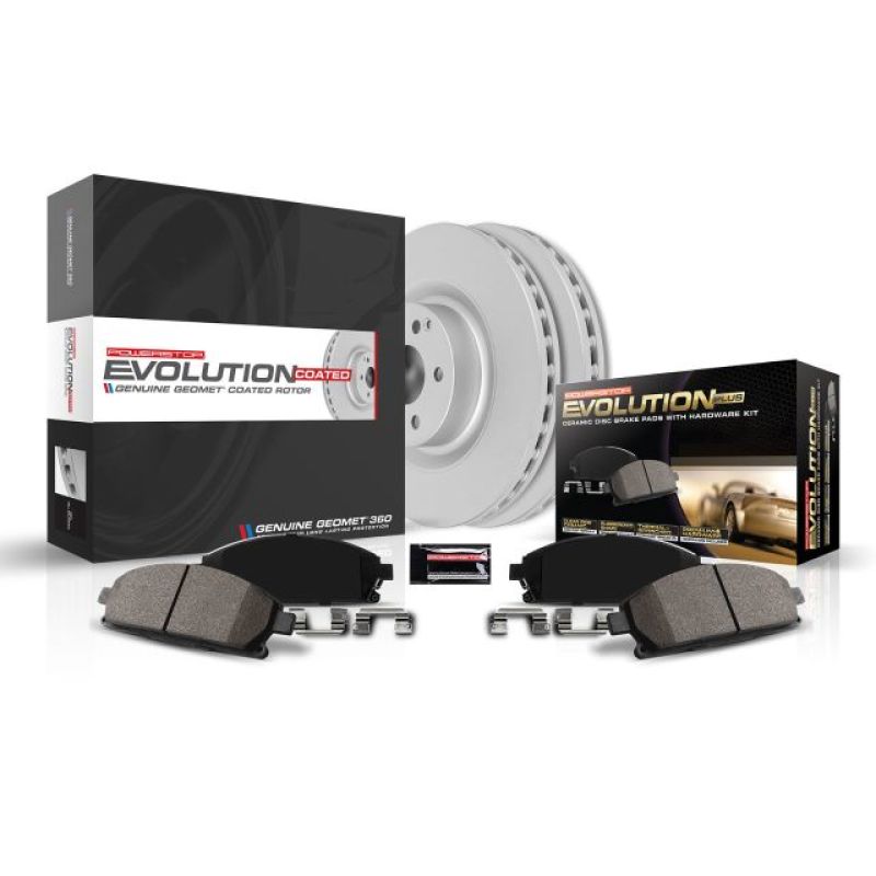 Power Stop 18-19 For Subaru Crosstrek Front Z17 Evolution Geomet Coated Brake Kit