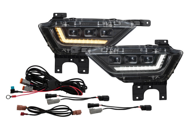 Faros antiniebla Diode Dynamics 21-23 Ford F-150 Elite - Blanco