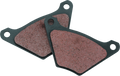 Twin Power 72-80 Banana Caliper Organic Brake Pads Replaces H-D 44135-74 44029-82 44098-77 44032-79