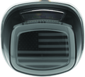 Kuryakyn Freedom Taillight Smoke Lens With License Light