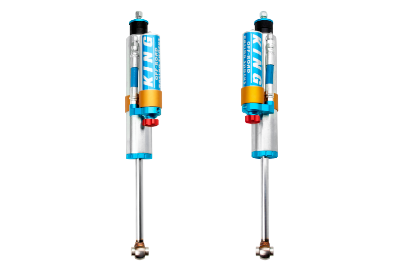 King Shocks 2005+ Ford F-250 4WD Front 2,5 Dia Remote Reservoir Shock mit Einstellung für 1-2,5 Zoll Lift (Paar)