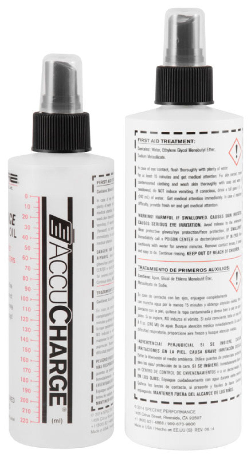 Kit de recarga Spectre Accucharge para filtros HPR (transparente)