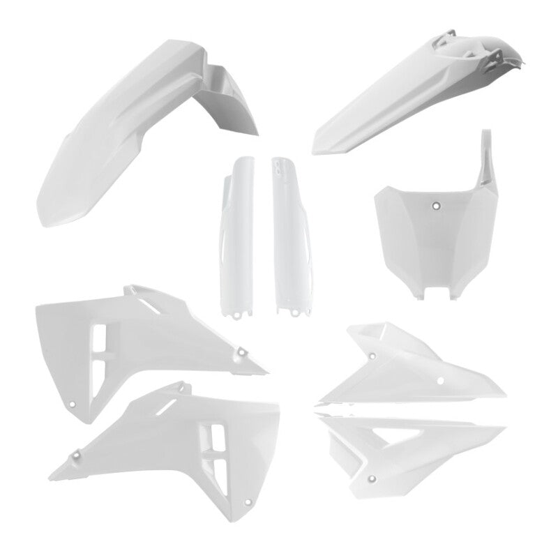 Kit de plástico completo Acerbis 2025 Honda CRF250R/ CRF450R - Blanco