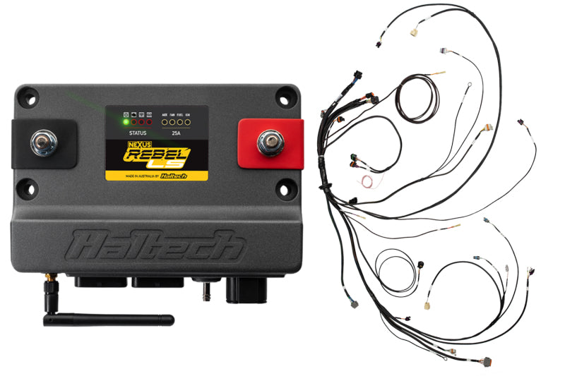 Kit Haltech NEXUS Rebel LS (compatible con Gen IV) Acelerador DBW de 6 pines/Inyectores EV6/Transmisión manual